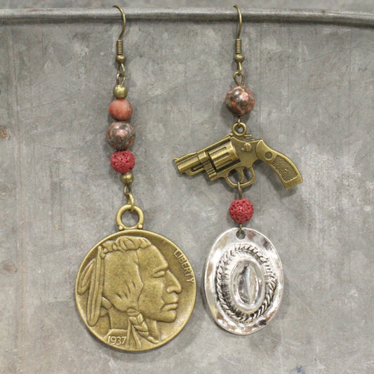 Home On The Range Dangle Earrings