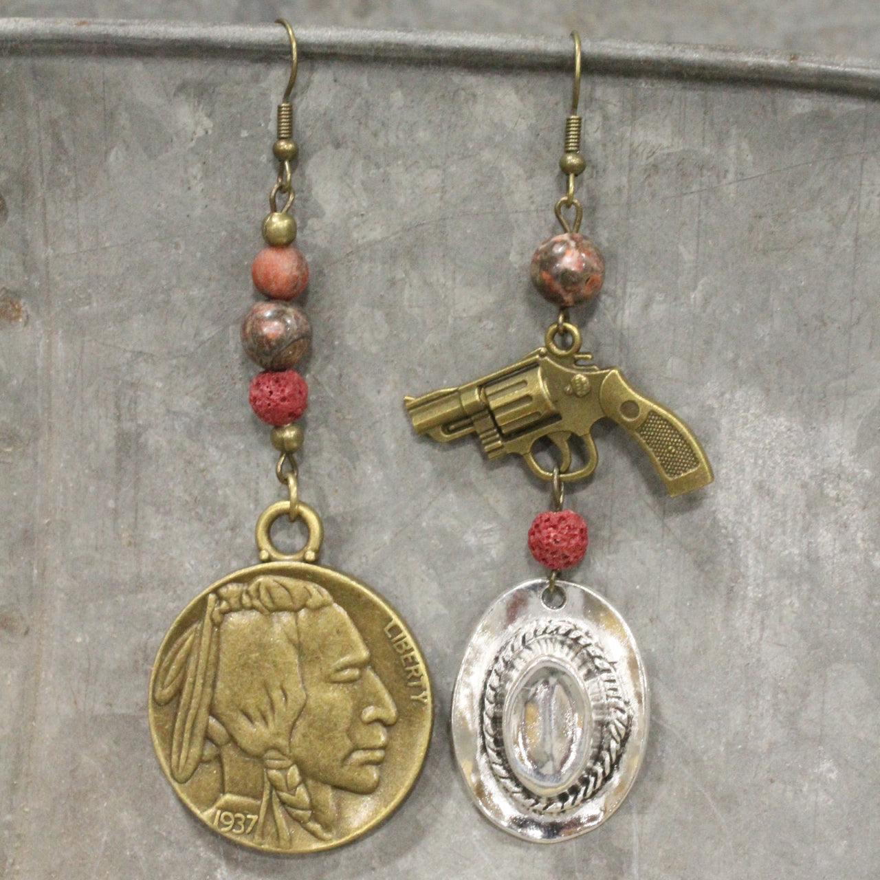 Home On The Range Dangle Earrings