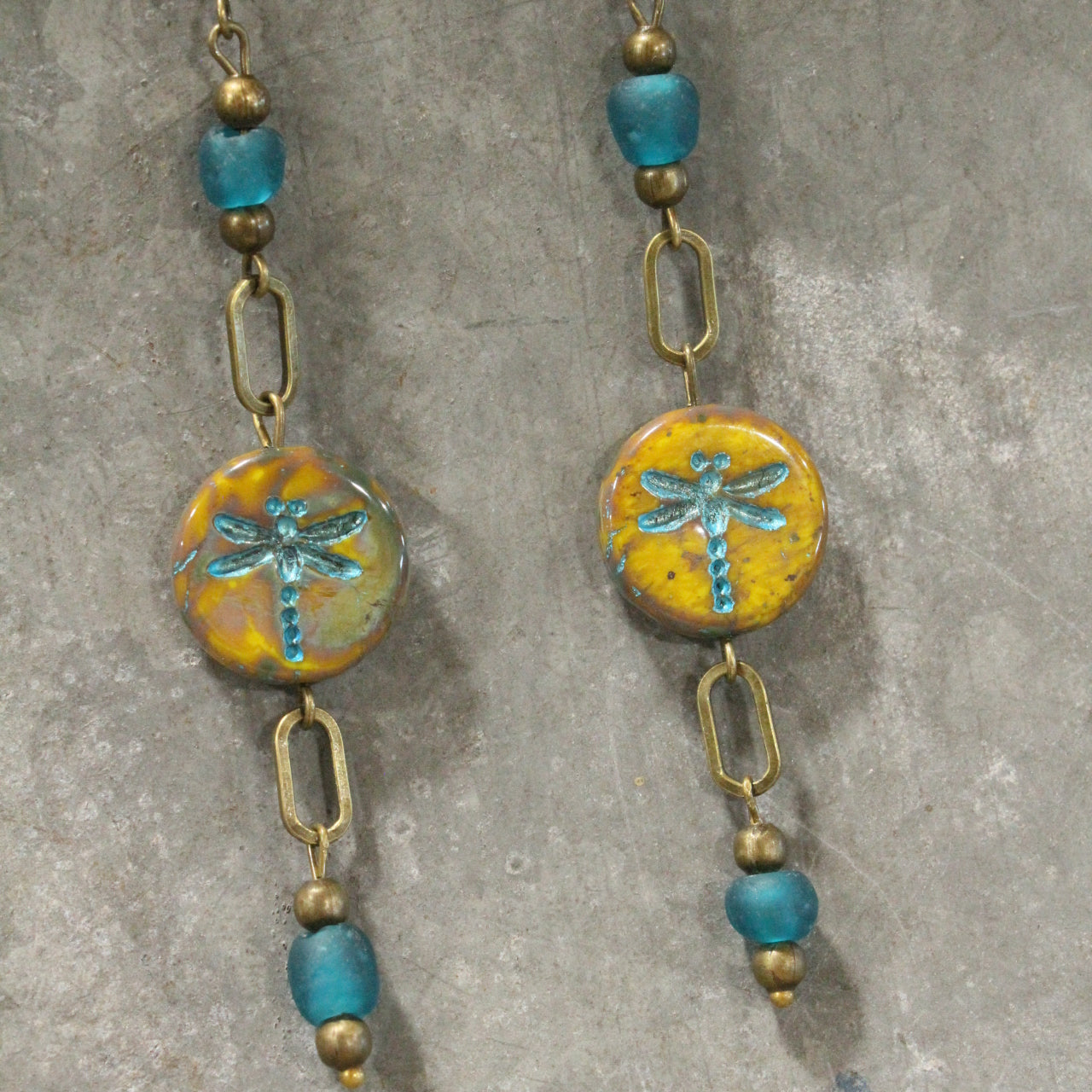 Catch Me If You Can Dragonfly Dangle Earrings