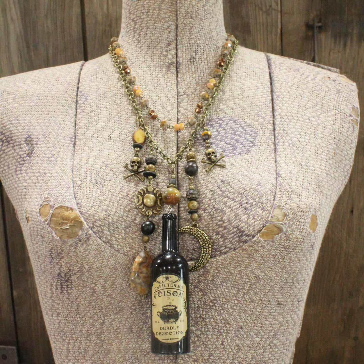 Wicked Poison Charm'd Necklace