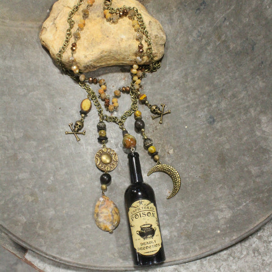 Wicked Poison Charm'd Necklace