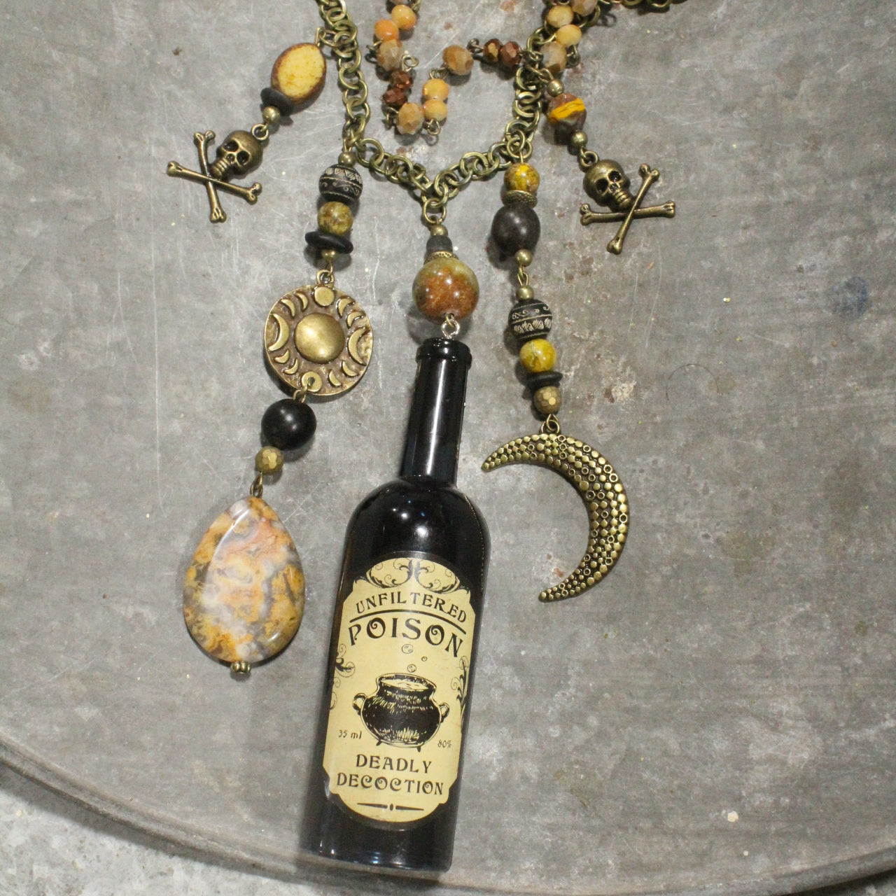 Wicked Poison Charm'd Necklace