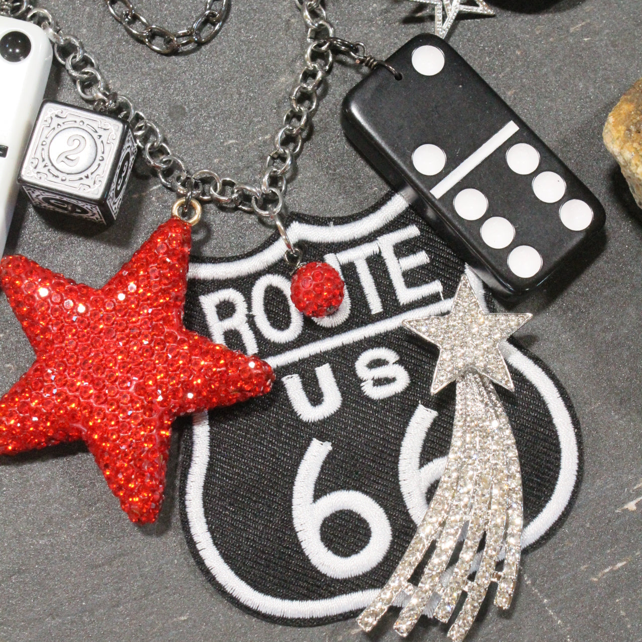 Historic Route 66 Charming Necklace