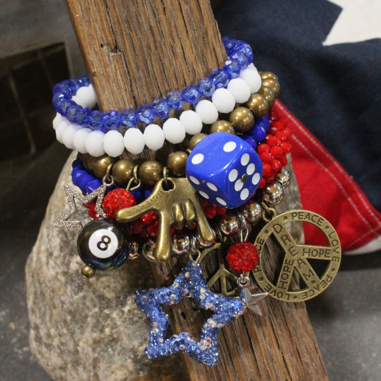 Hangin' Loose In The USA Bracelet Set