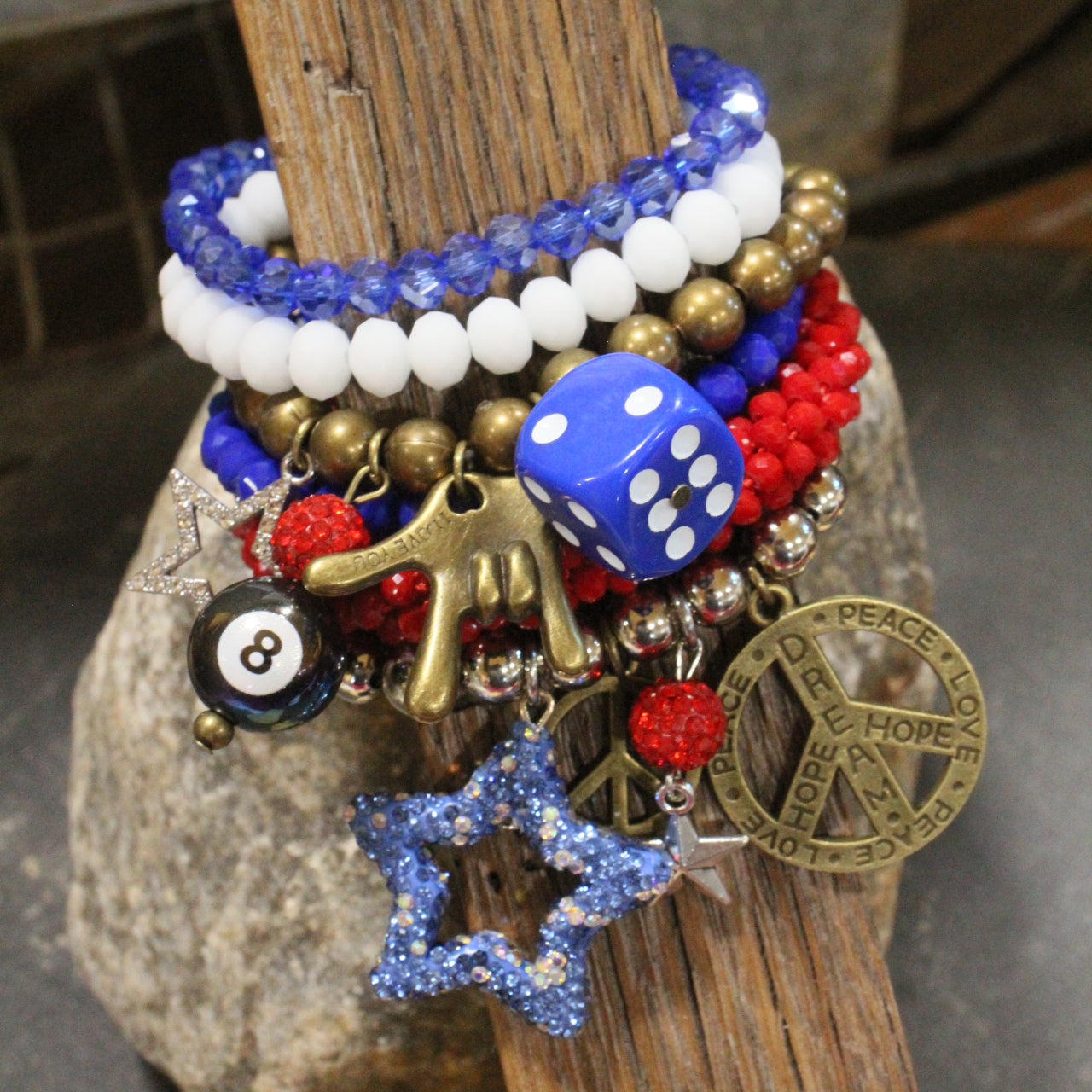 Hangin' Loose In The USA Bracelet Set