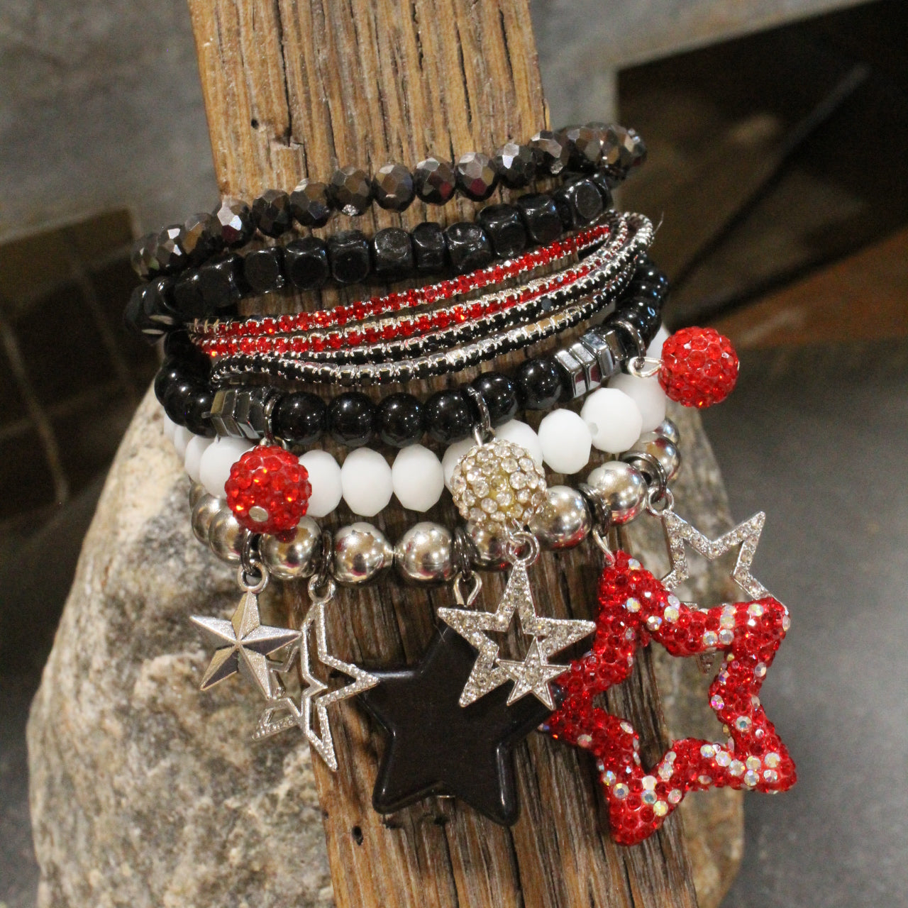Historic Route 66 Charming Bracelet Set
