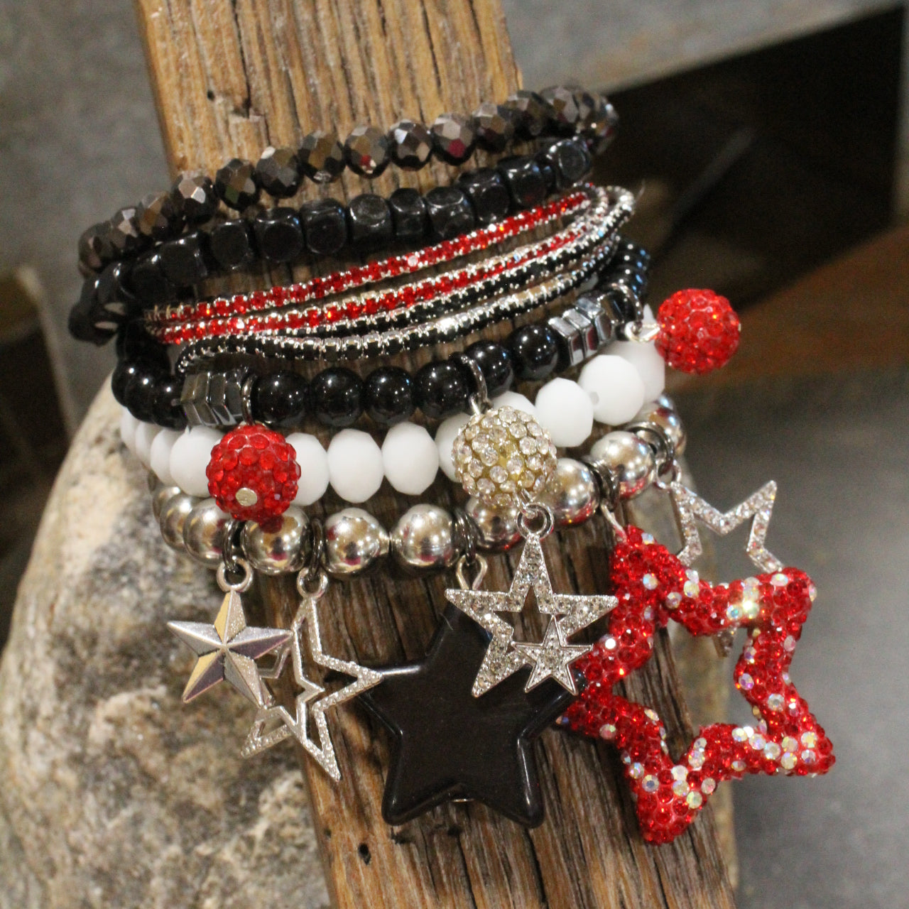 Historic Route 66 Charming Bracelet Set