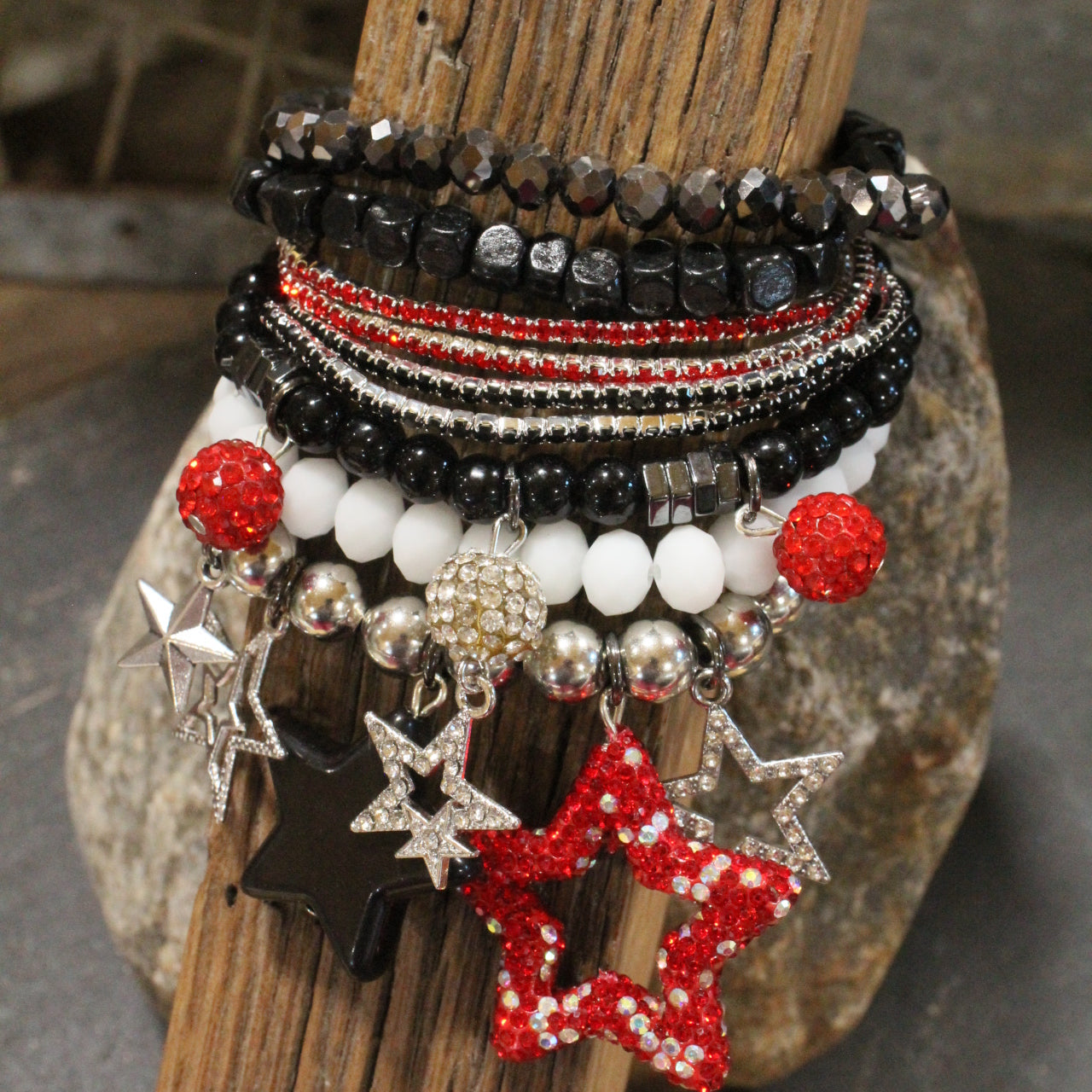 Historic Route 66 Charming Bracelet Set