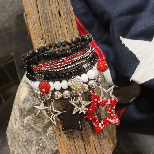 Historic Route 66 Charming Bracelet Set