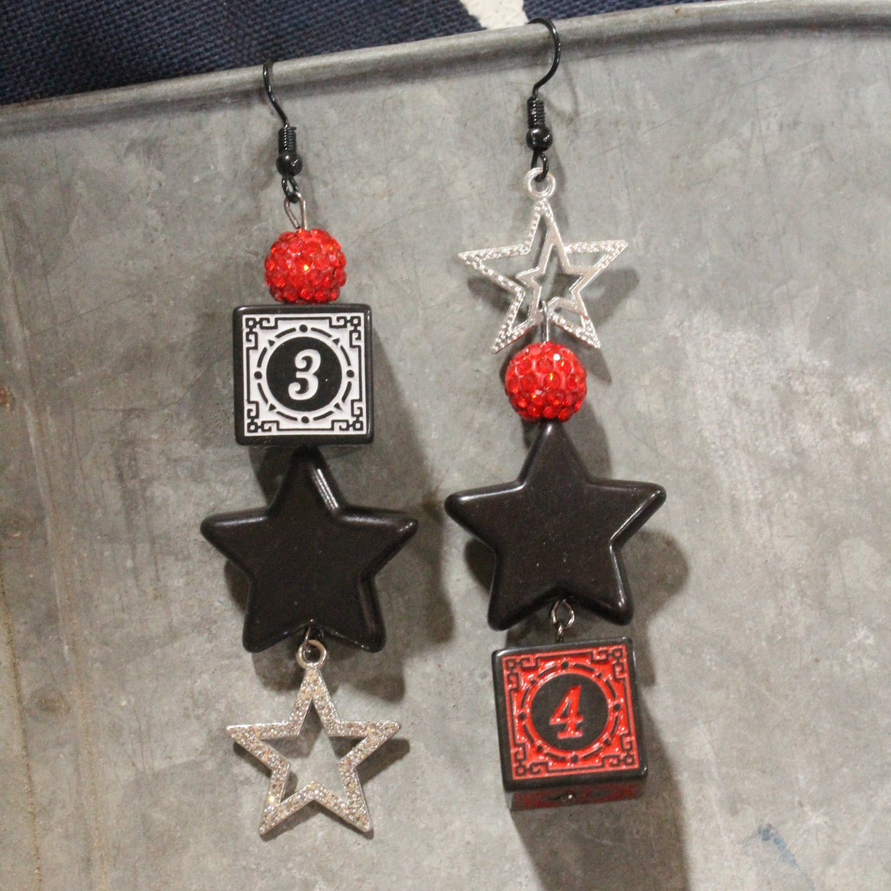 Historic Route 66 Dangle Earrings