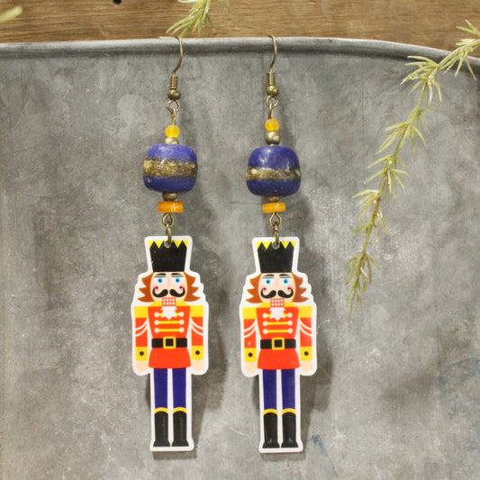 Nutcracker Fun Dangle Earrings