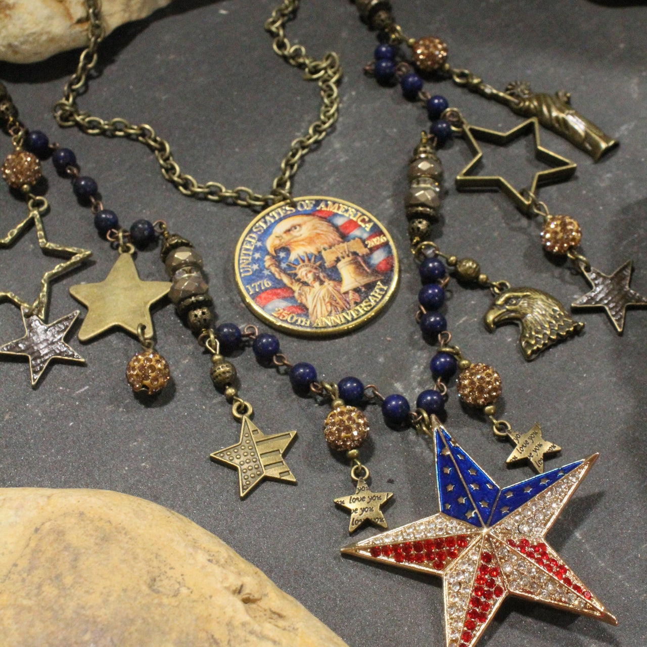 250 Year Celebration Charm'd Necklace