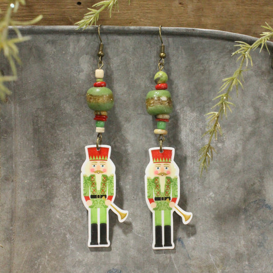 Nutcracker Parade Dangle Earrings