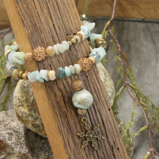 Blizzard Season Wrap Bracelet
