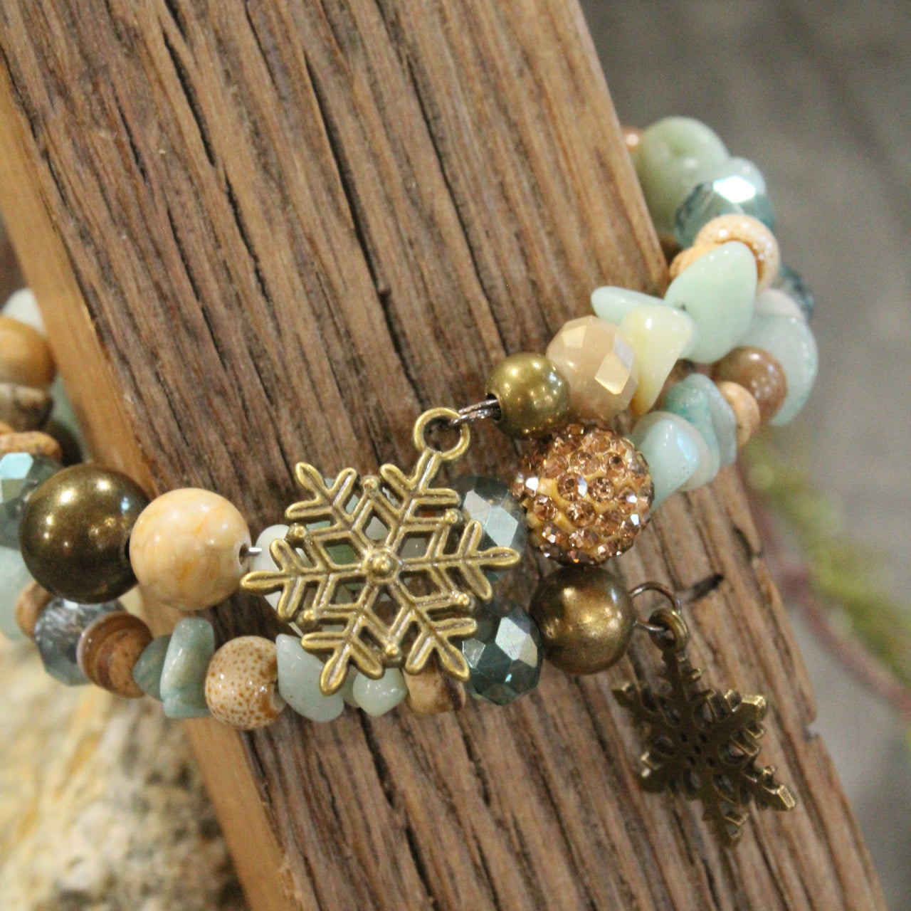 Blizzard Season Wrap Bracelet
