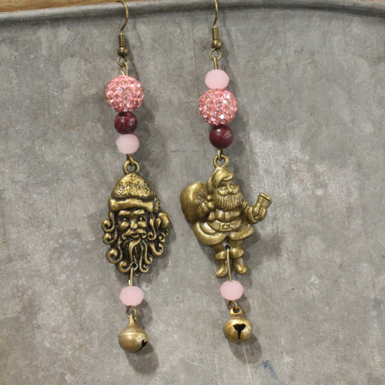 Santa's Blushing This Christmas Earrings