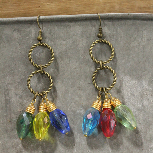 Hanging The Lights On The Tree Charm'd Dangle Earrings