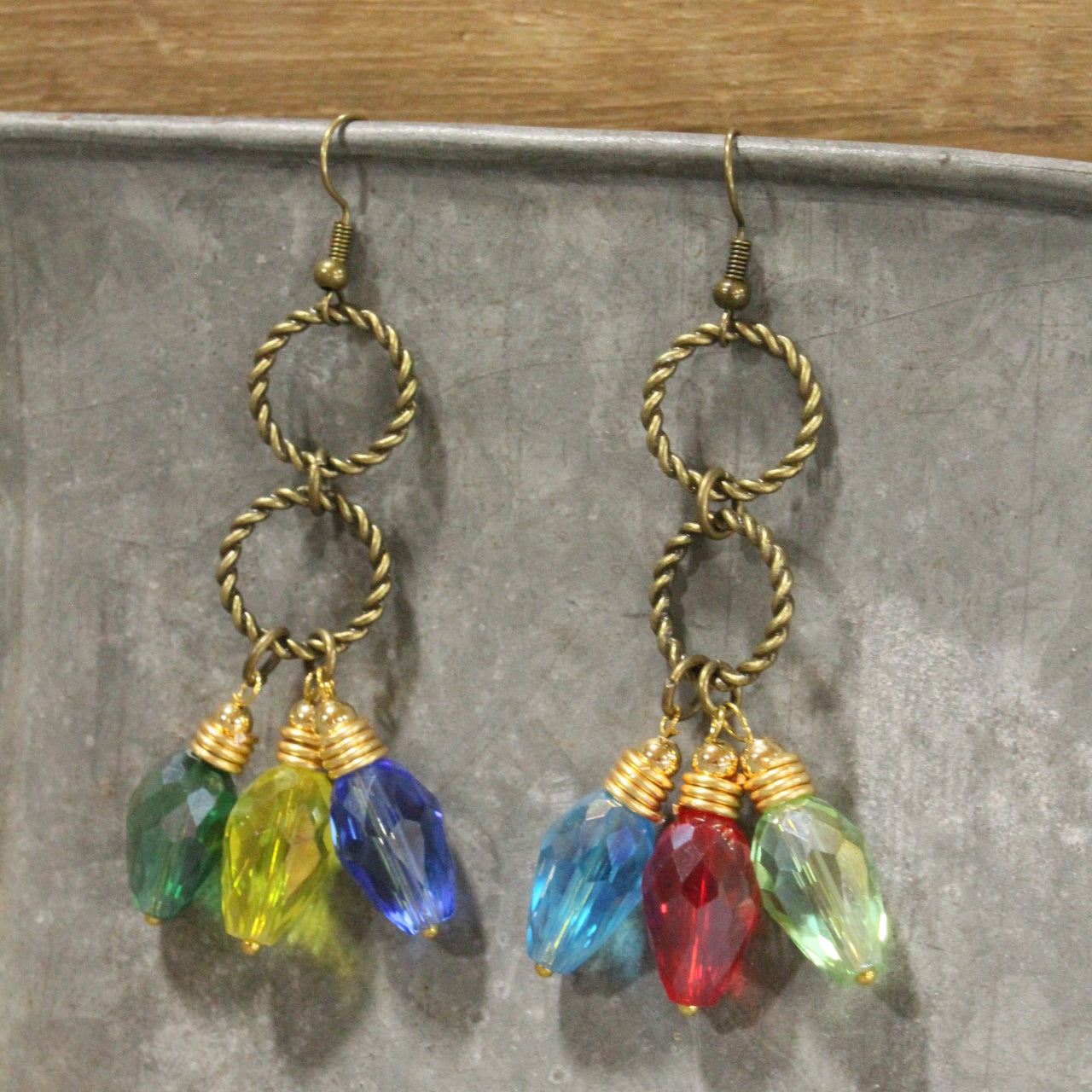 Hanging The Lights On The Tree Charm'd Dangle Earrings