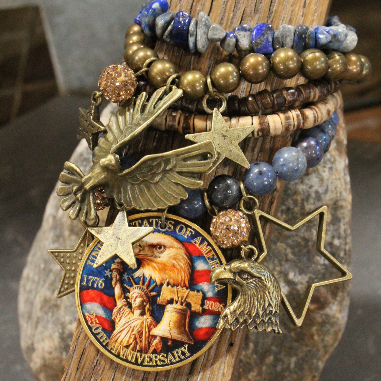 250 Year Celebration Charm'd Bracelet Set