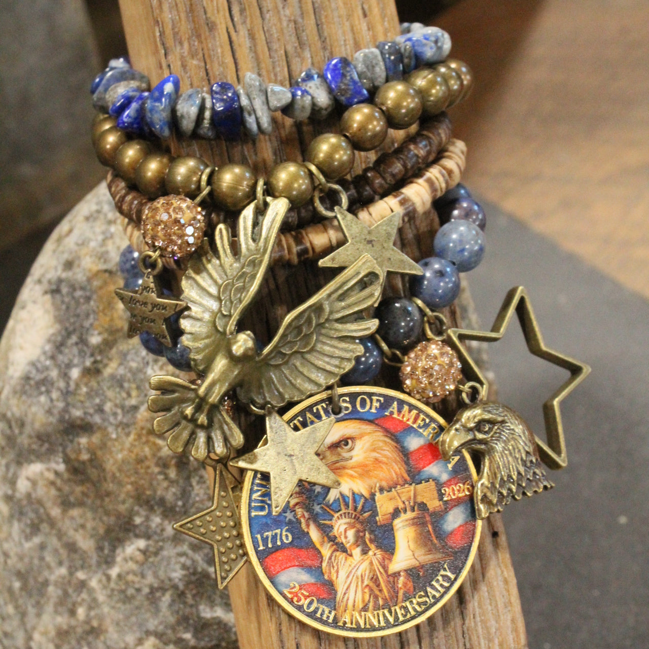 250 Year Celebration Charm'd Bracelet Set
