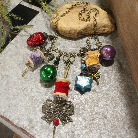 Packages Tied Up With String Charm'd Necklace