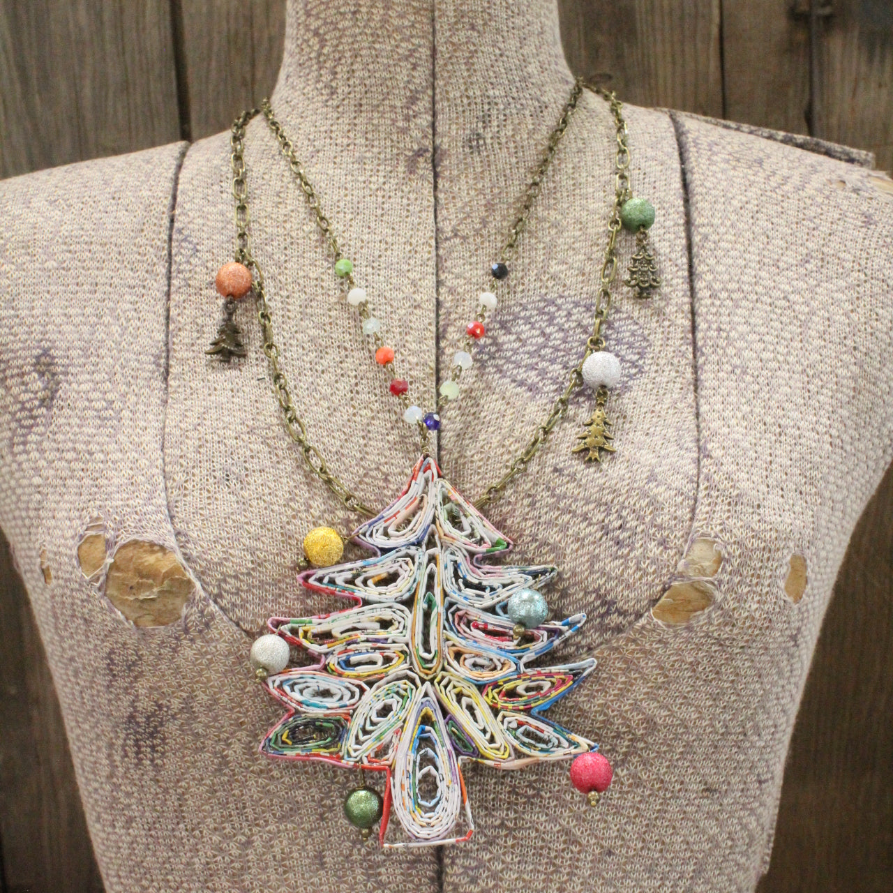 Hanging The Lights On The Tree Charm'd & Layered Necklace
