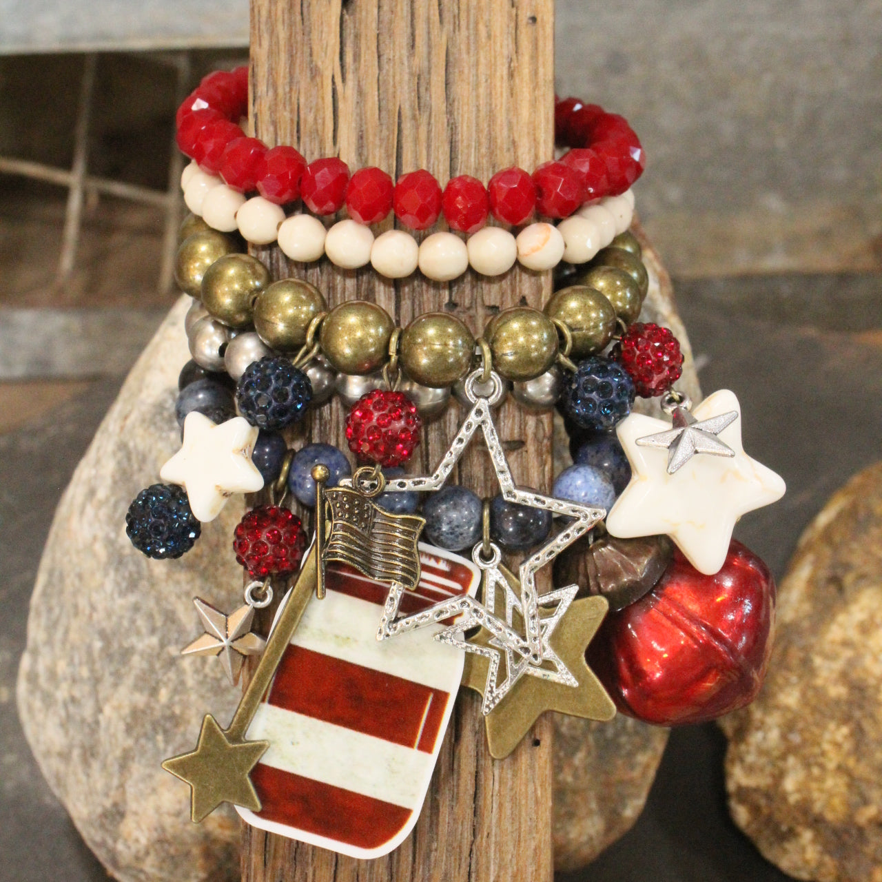 Mason Jar Moonshine Charm'd Bracelet Set