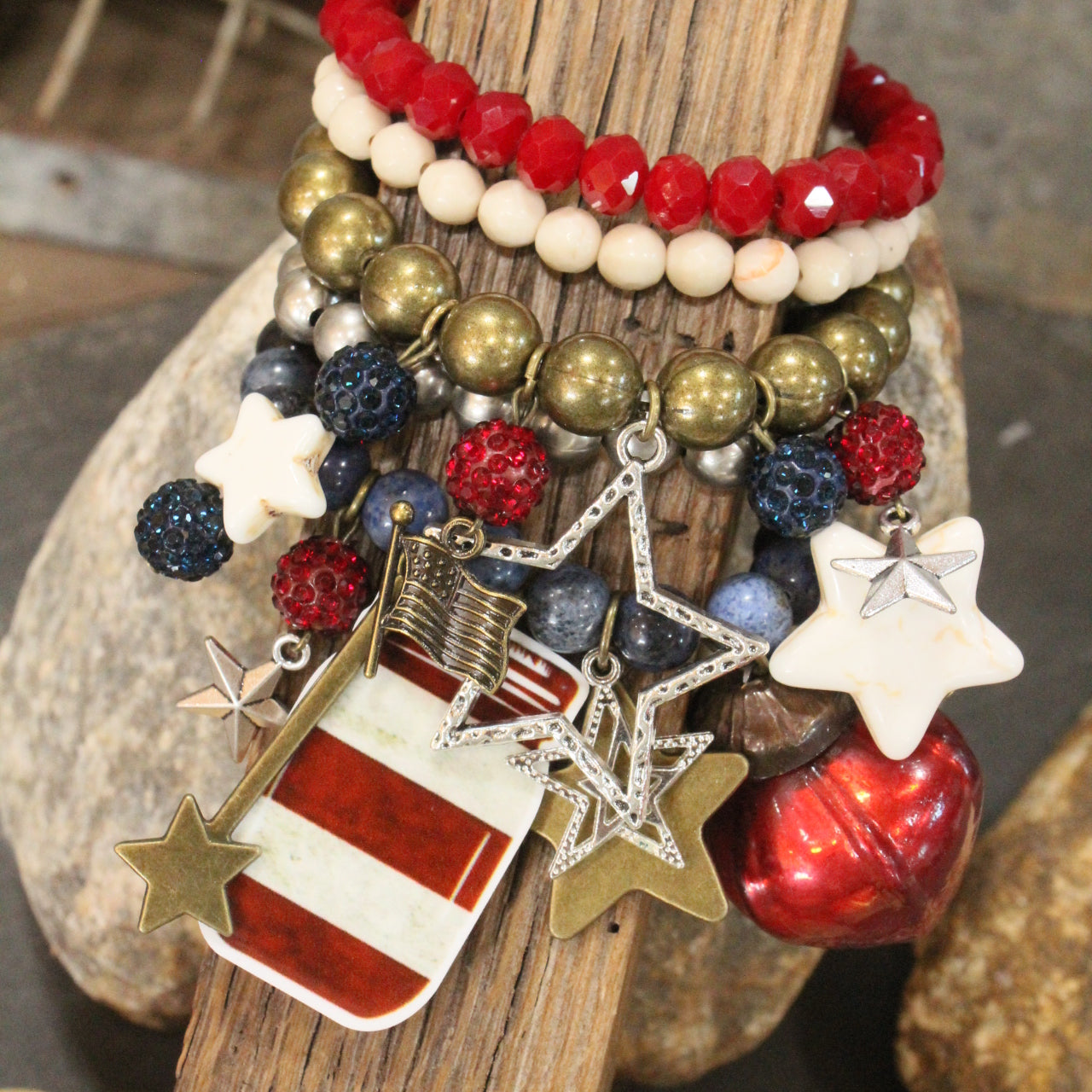 Mason Jar Moonshine Charm'd Bracelet Set