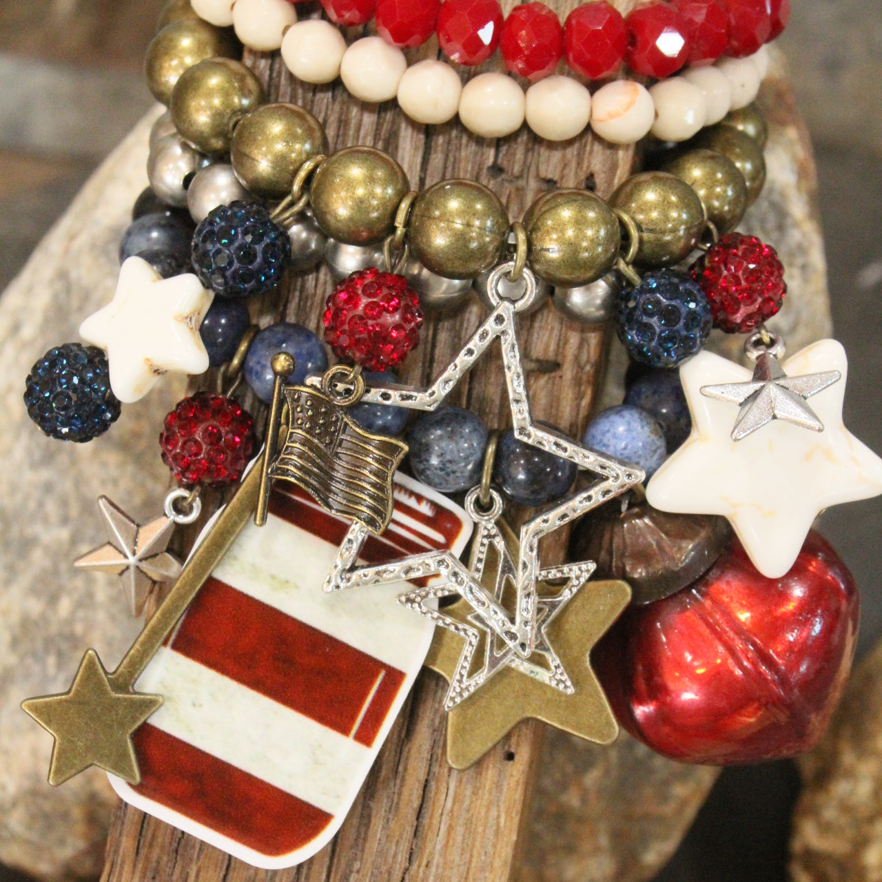 Mason Jar Moonshine Charm'd Bracelet Set
