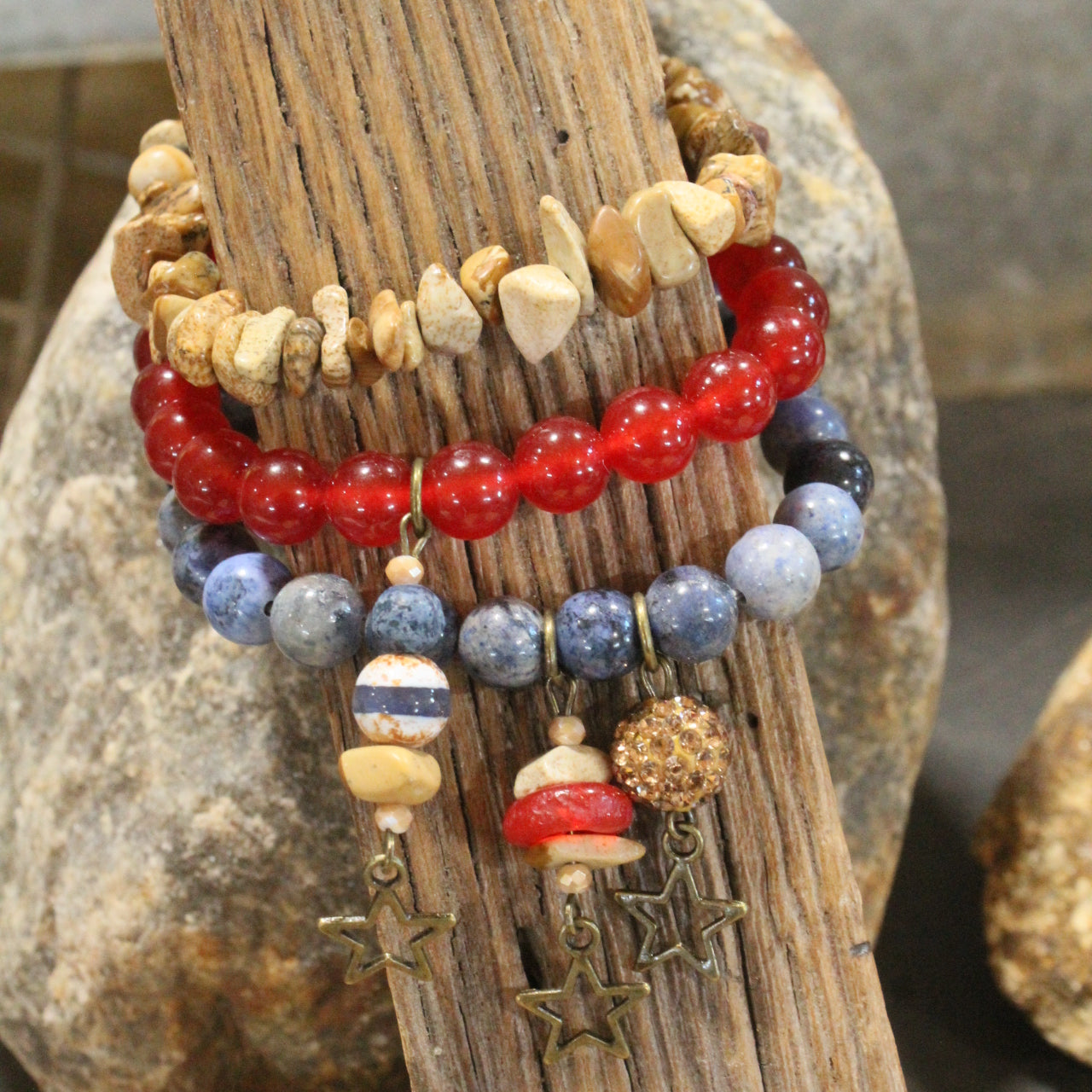 Patriotic Spirit Charm'd Bracelet Set