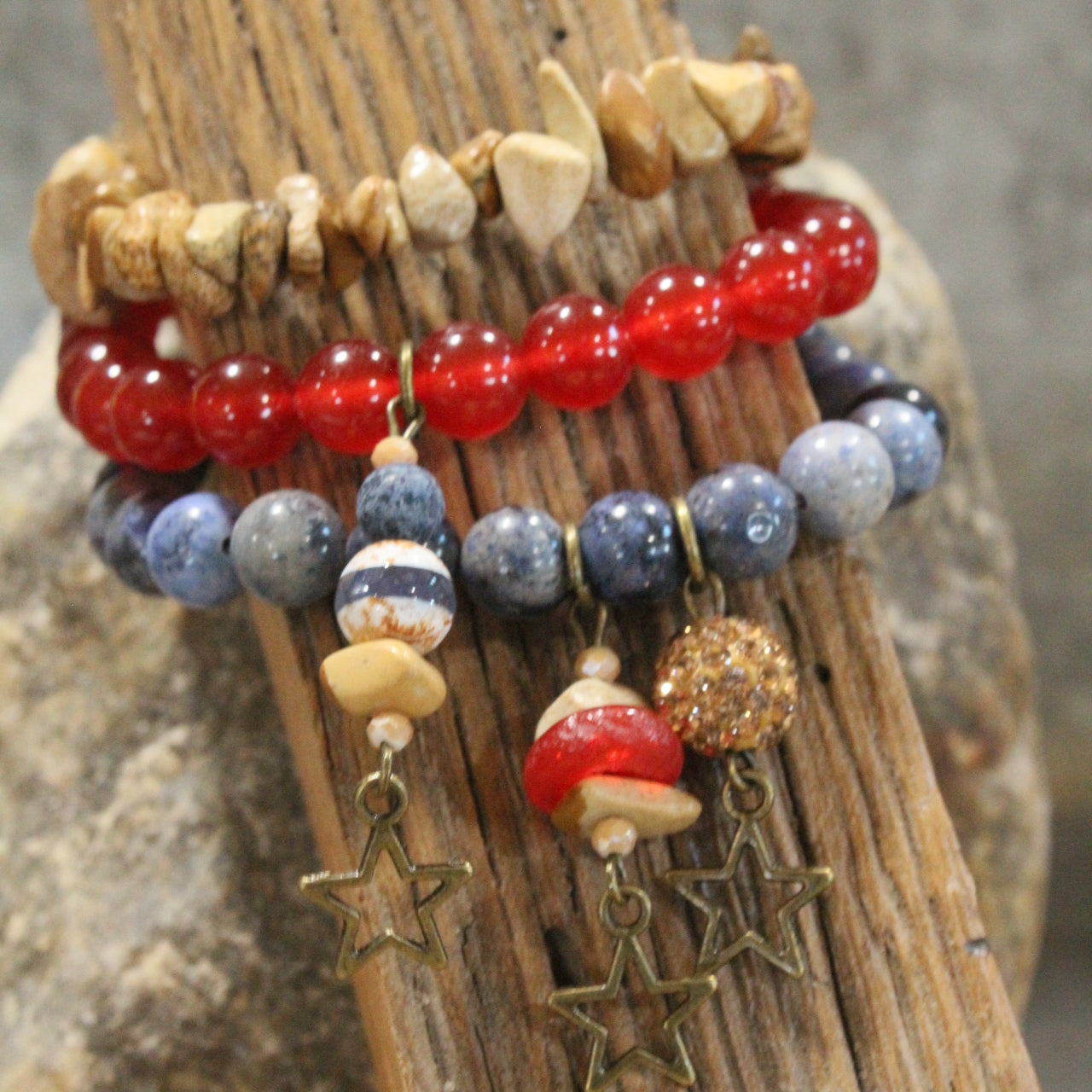Patriotic Spirit Charm'd Bracelet Set