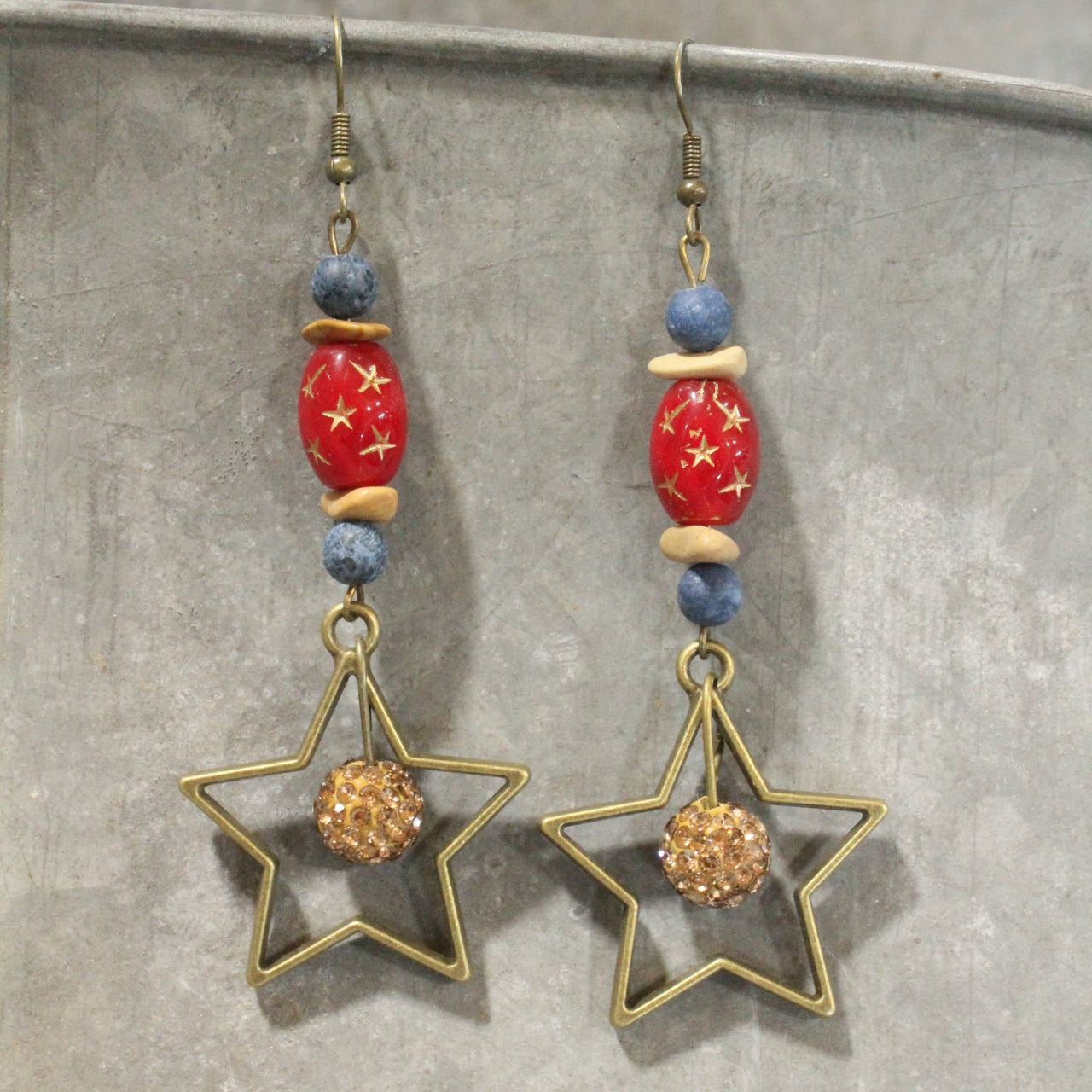 Patriotic Spirit Dangle Earrings