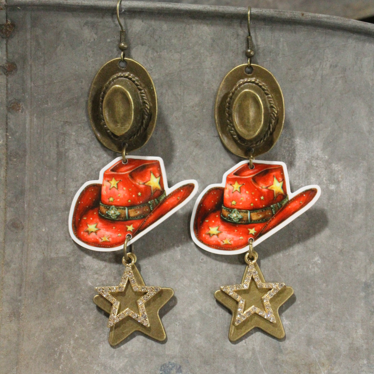 Boot Scootin' Boogy Dangle Earrings