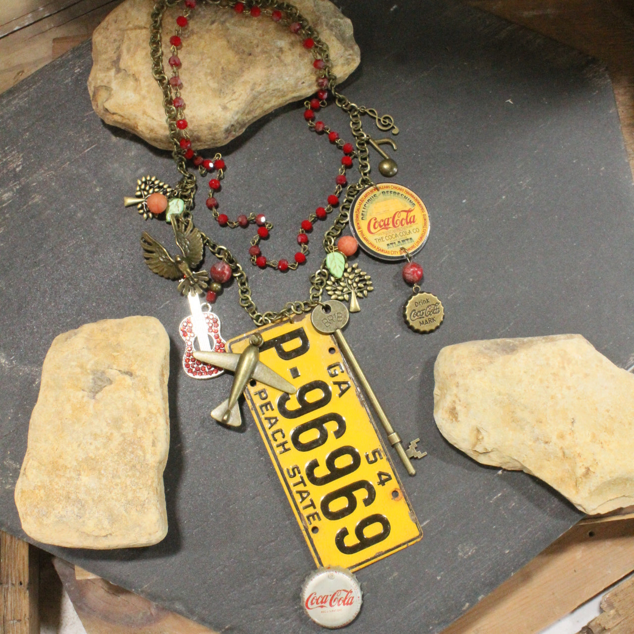 Travel Time In Georgia Layered Necklace