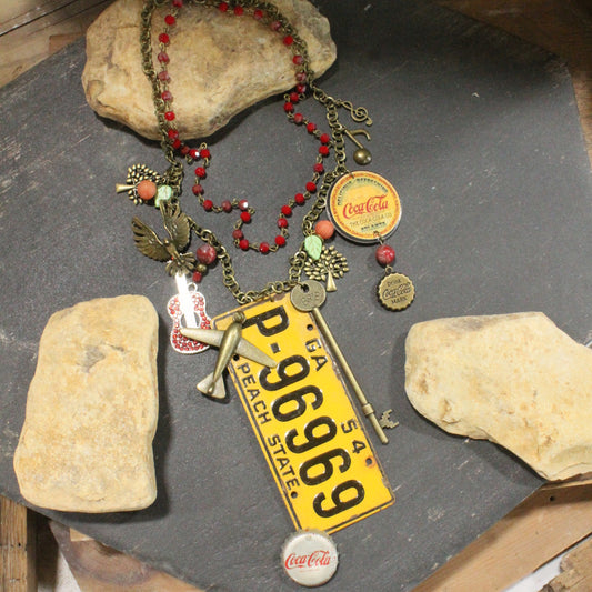 Travel Time In Georgia Layered Necklace