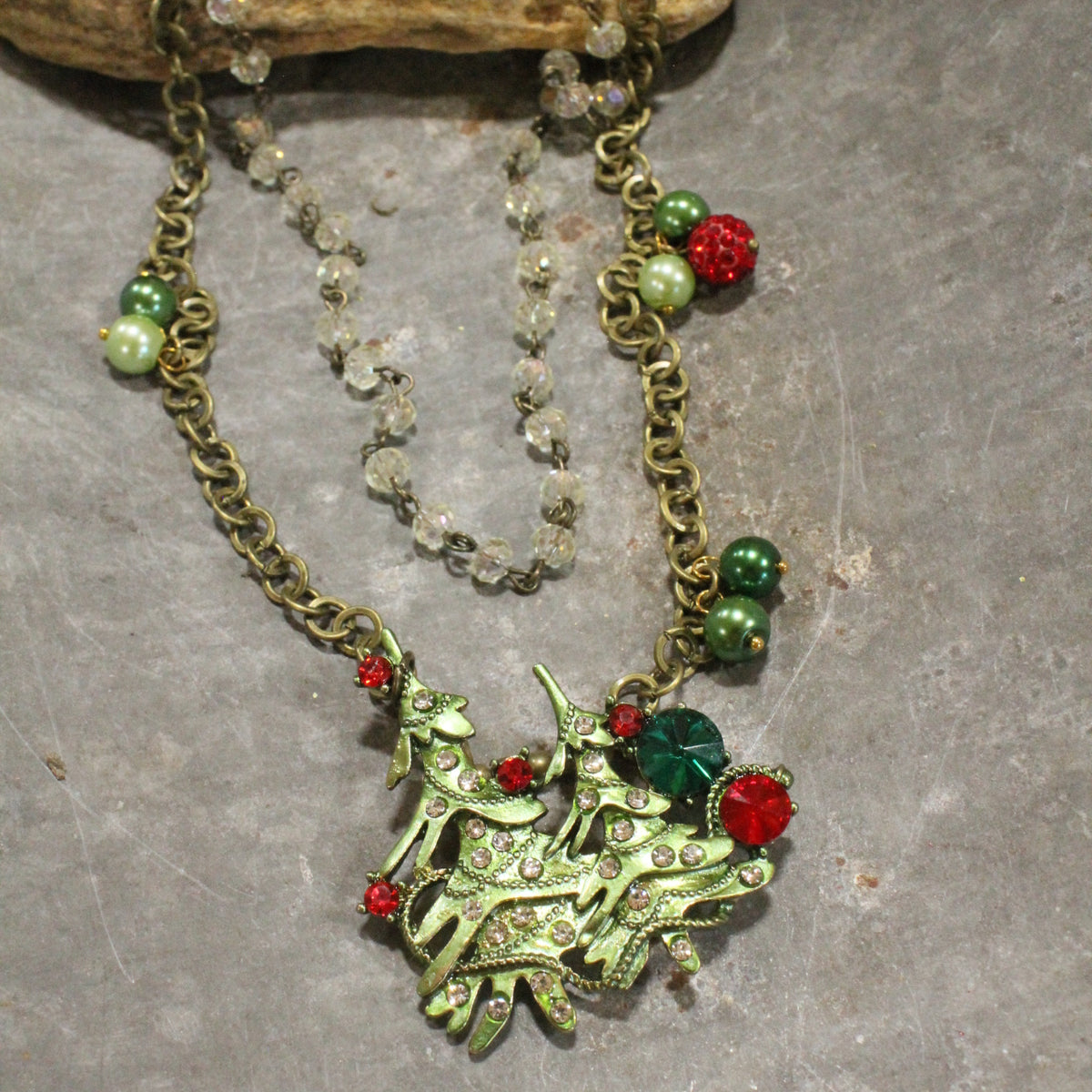 Tree Farm Shopping Layered Necklace