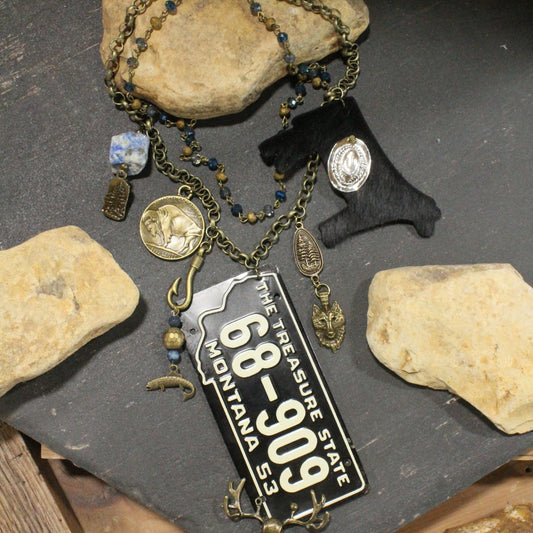 Travel Time In Montana Layered Necklace