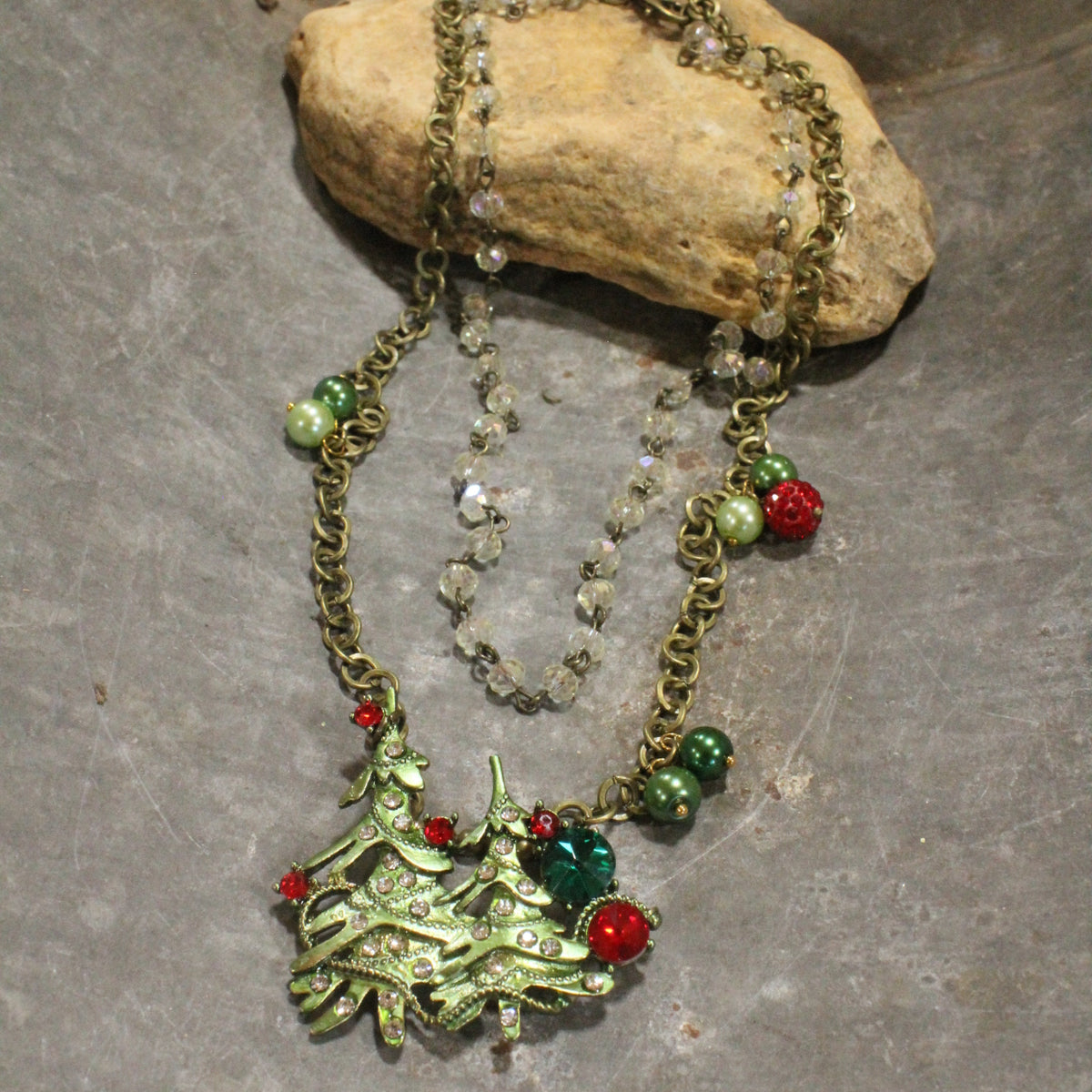 Tree Farm Shopping Layered Necklace