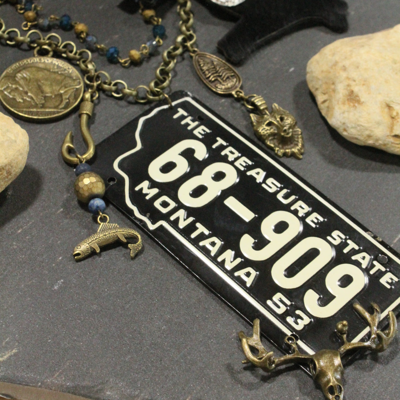 Travel Time In Montana Layered Necklace