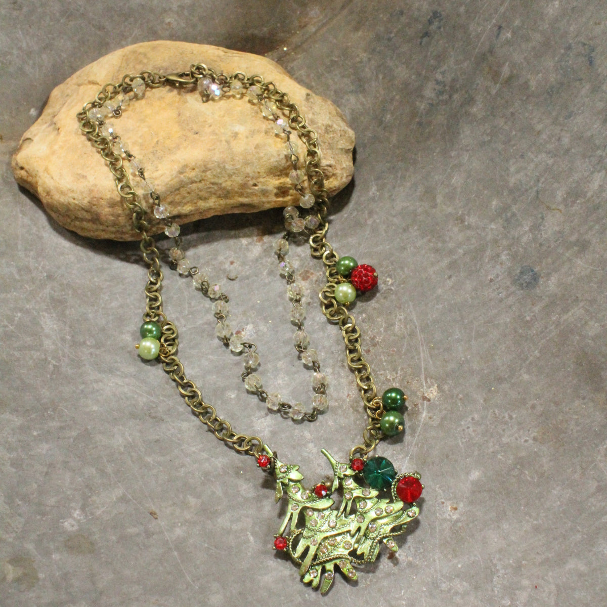Tree Farm Shopping Layered Necklace