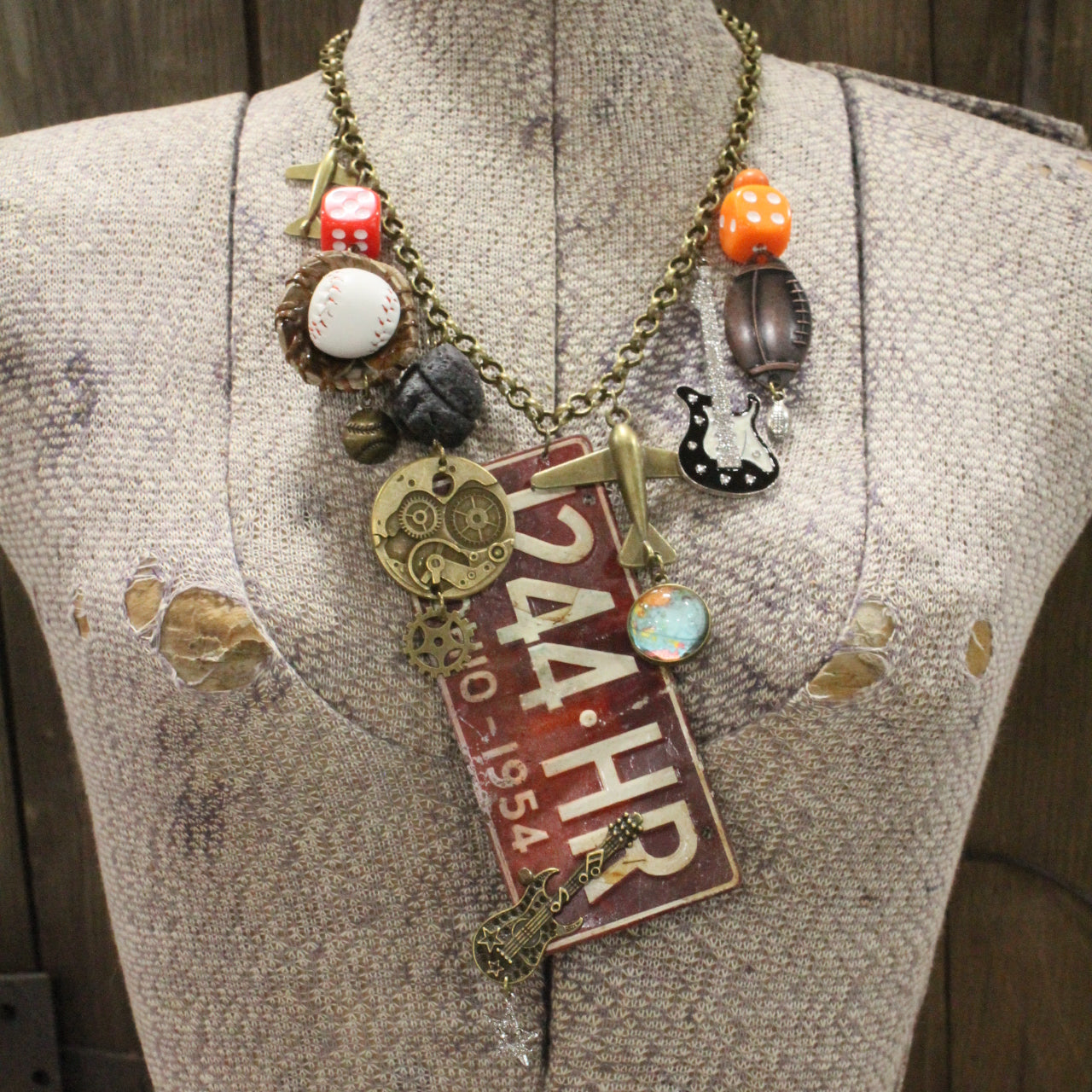Travel Time In Ohio Layered Necklace