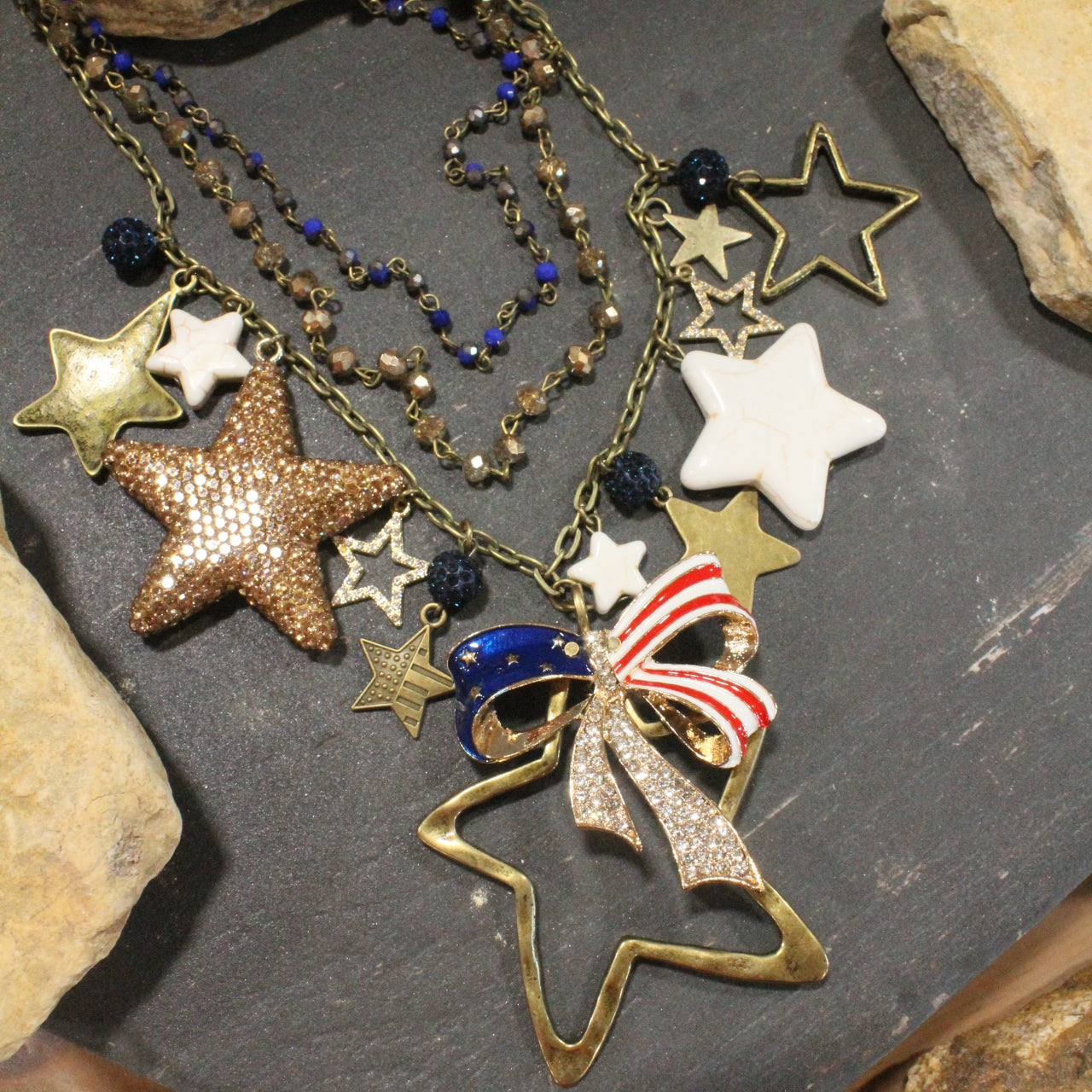 Celebration Time USA Charm'd Necklace