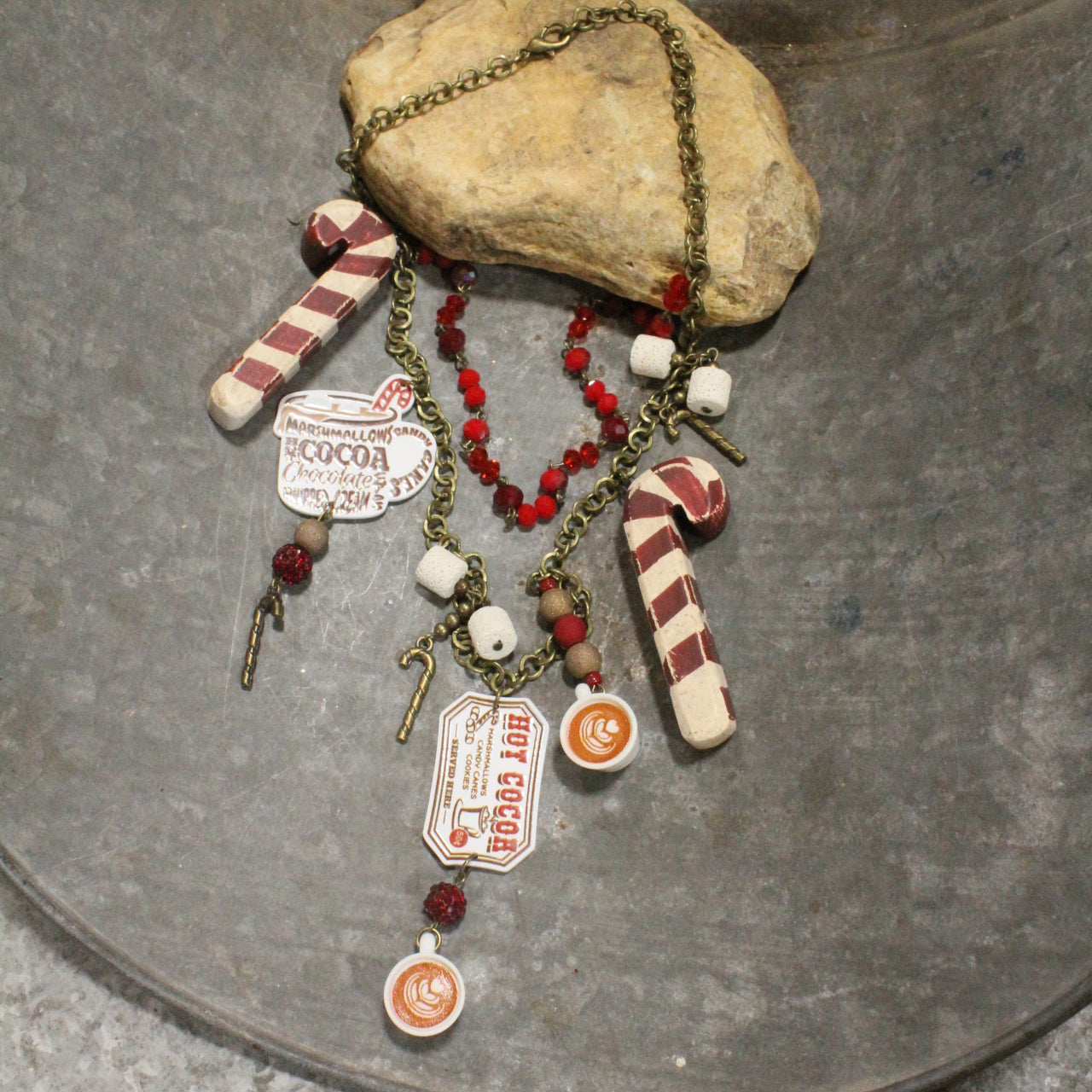 Hot Cocoa Time Of Year Layered Necklace
