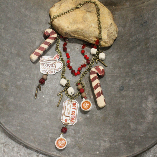 Hot Cocoa Time Of Year Layered Necklace