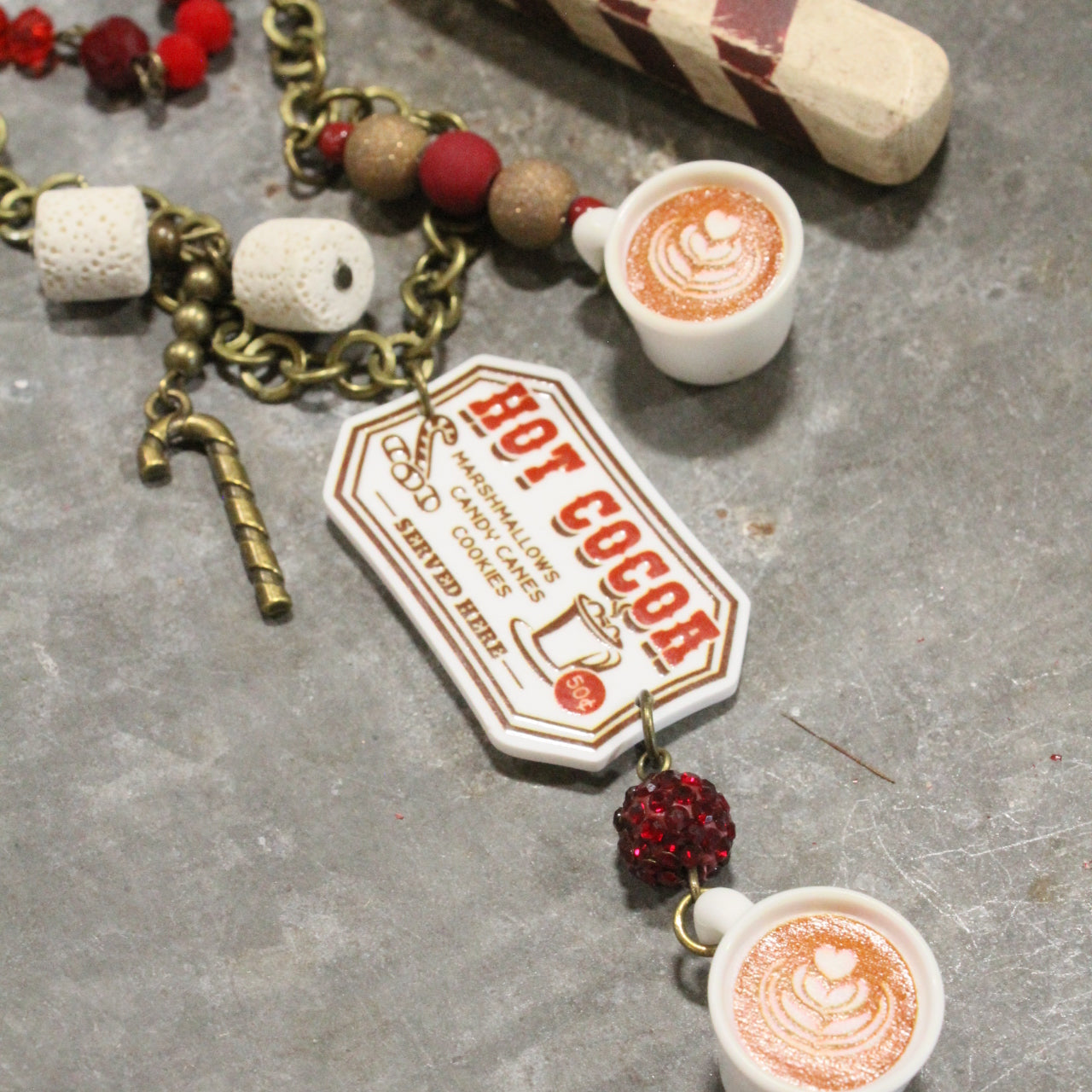 Hot Cocoa Time Of Year Layered Necklace