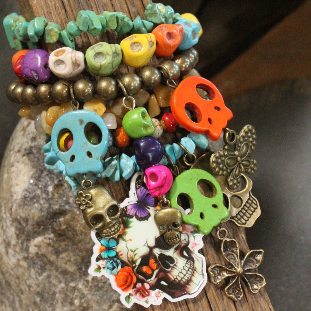 Sorta Spooky Charm'd Bracelet Set