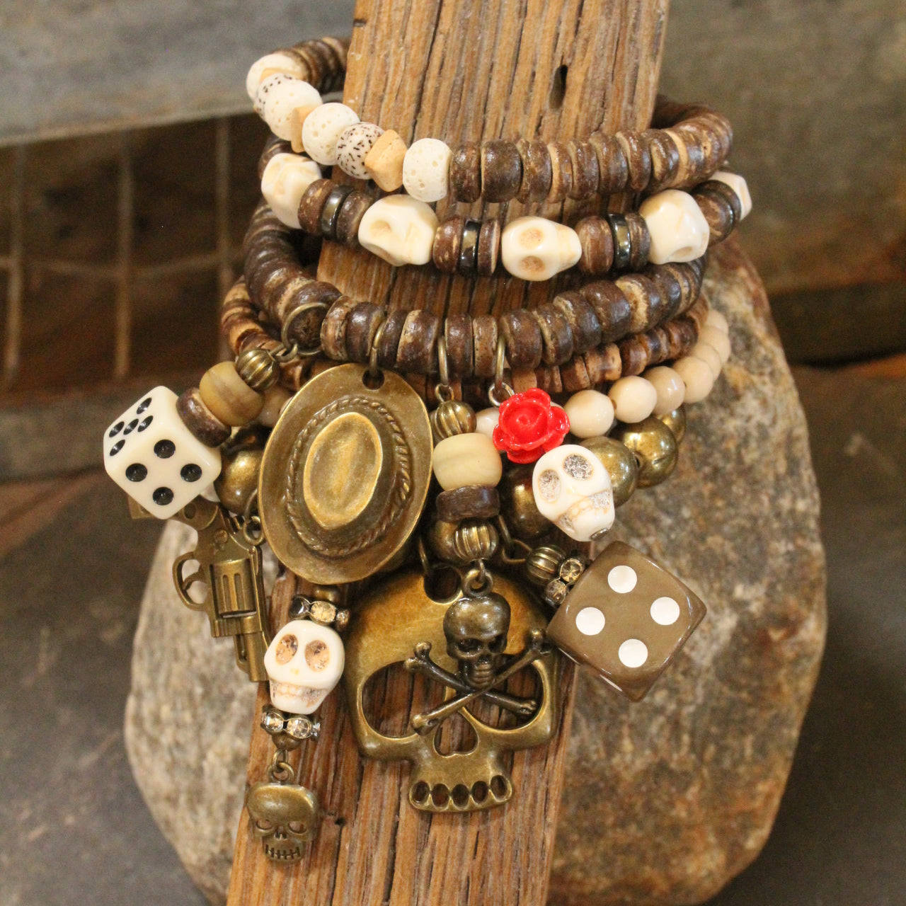 Cursed Cowboy Charm'd Bracelet Set
