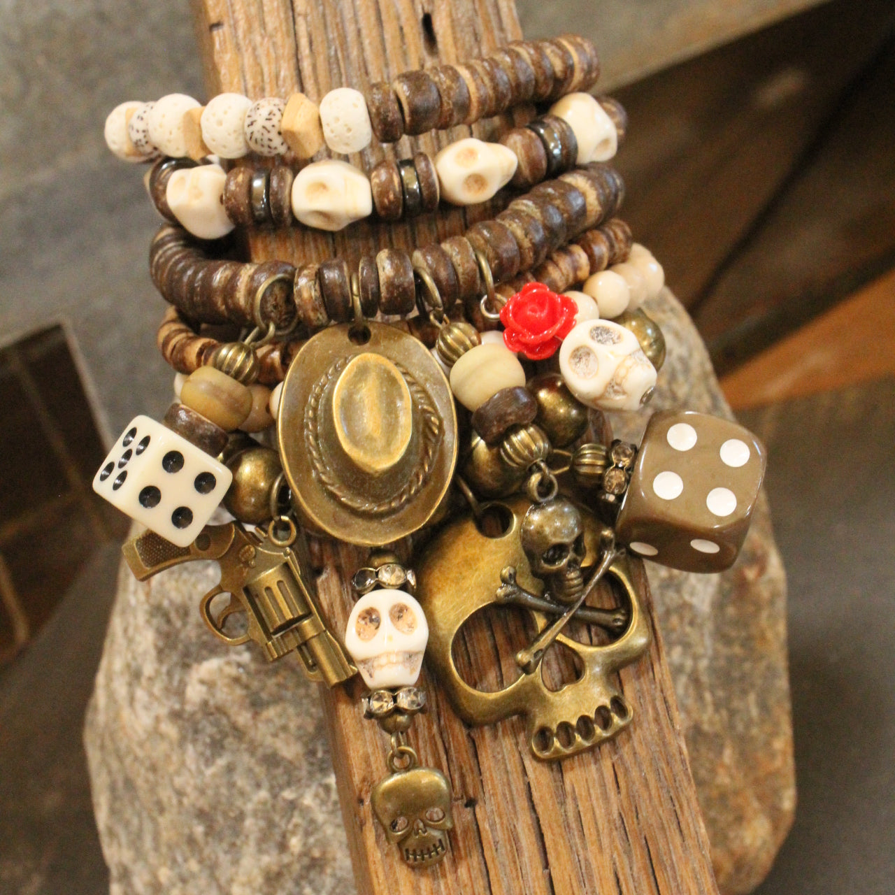 Cursed Cowboy Charm'd Bracelet Set