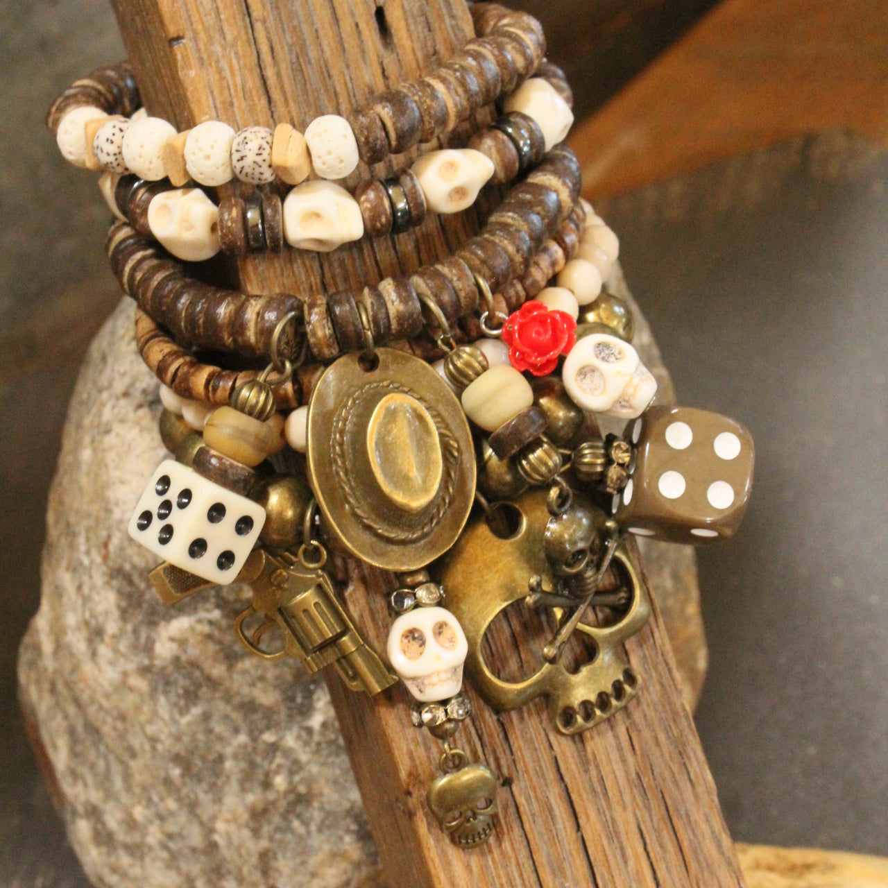 Cursed Cowboy Charm'd Bracelet Set