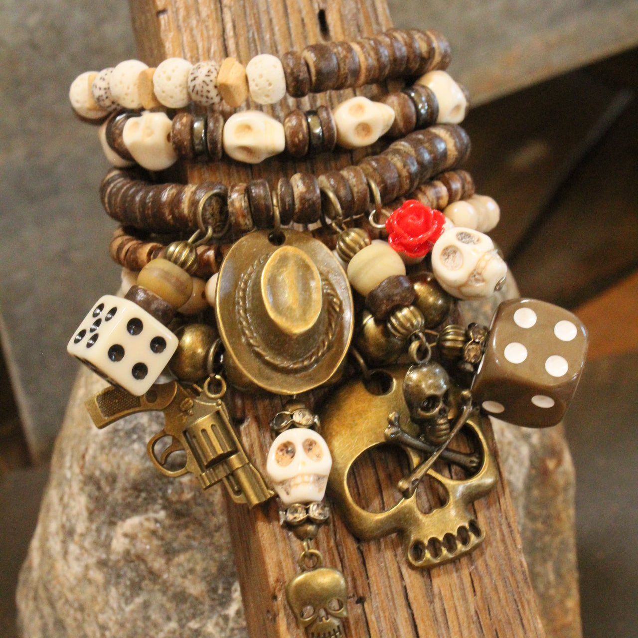 Cursed Cowboy Charm'd Bracelet Set